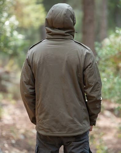 מעיל סופטשל טקטי לגברים BAYRON PRO SOFTSHELL