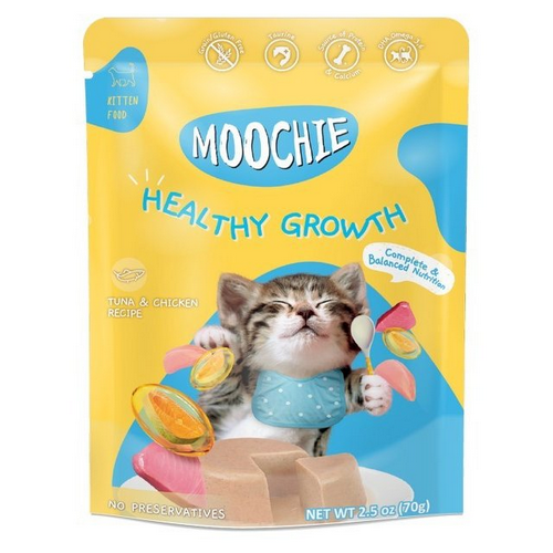 פאוץ מוצ'י לגורי חתולים מוס טונה ועוף 