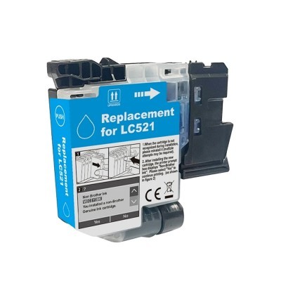 ראש דיו brother LC521XL כחול