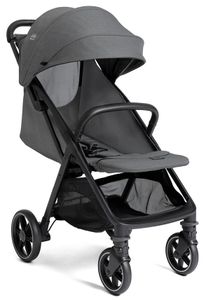 טיולון קליל לתינוק מגיל לידה ועד 22 ק"ג פרסל PARCEL LX עם קיפול פשוט, גגון XL ותיק נשיאה - אפור EBONY