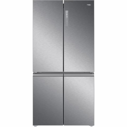 מקרר 4 דלתות Haier Open Space Inverter HRF7100FSS- נירוסטה כולל פיקוד שבת מובנה נפח 640 ליטר  רוחב:91 ס