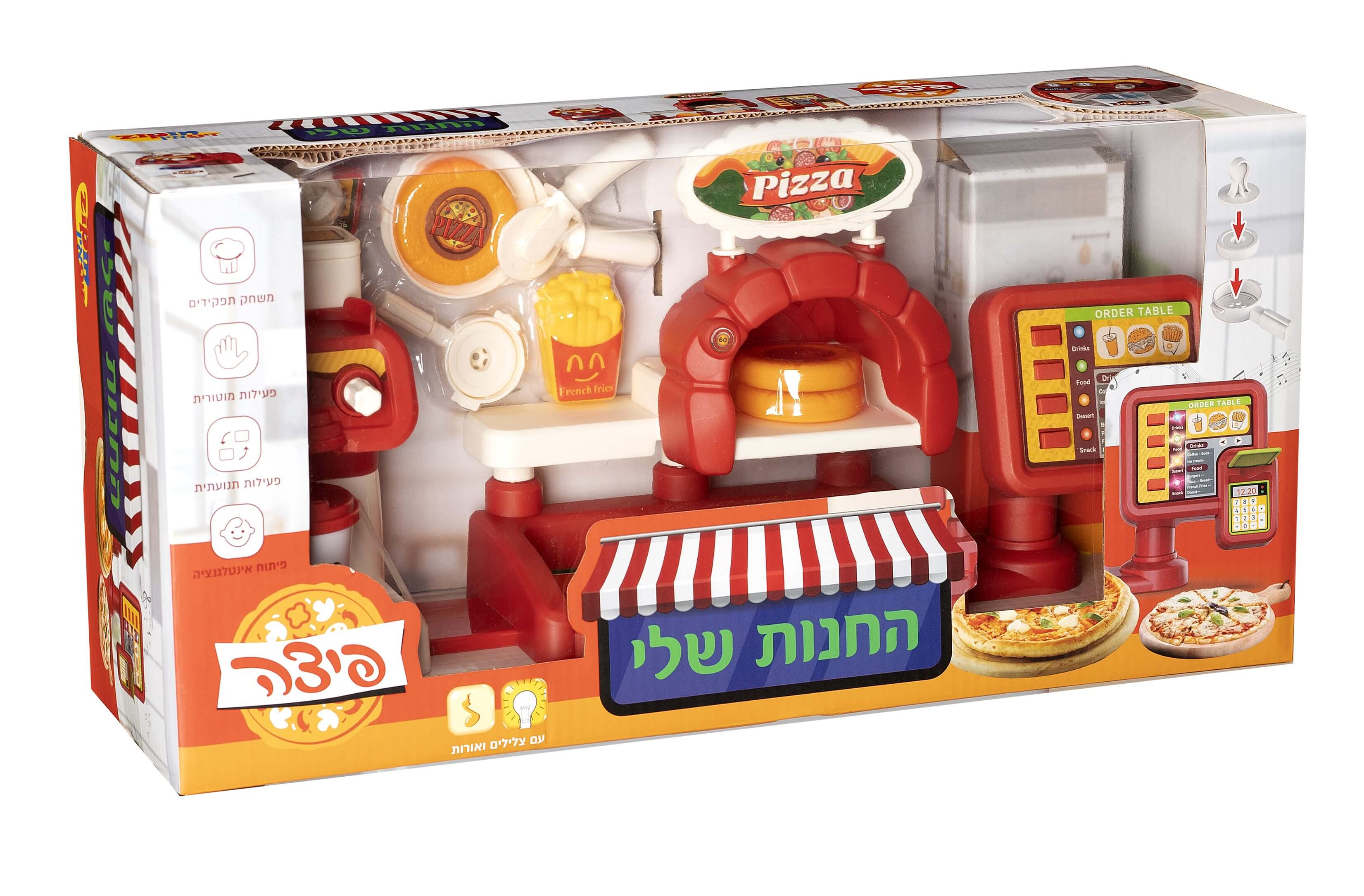 קופה רושמת - חנות פיצה