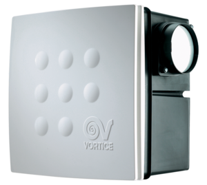 מפוח / שואב אוויר צנטרפוגלי שקוע בקיר 4" Vortice Quadro Medio