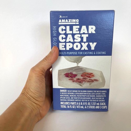 אפוקסי לציפוי שקוף, בעל תקן למזון Amazing Clear Cast