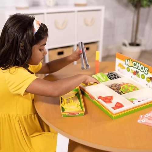 משחק הרכבת המבורגרים מבד 21 חלקים