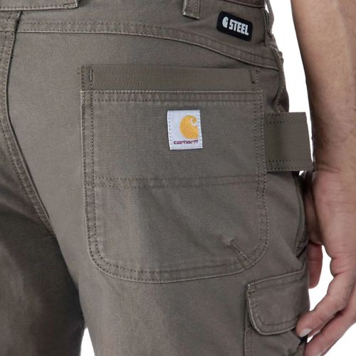מכנסי קרגו כפולי חזית STEEL® מבד ריפסטופ גמיש RUGGED FLEX™ - Outline