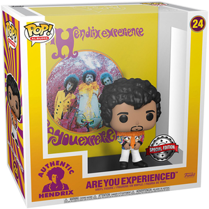 בובת פופ עם אלבום מוסיקה: Jimi Hendrix Are You Experienced (Special Edition) - ג