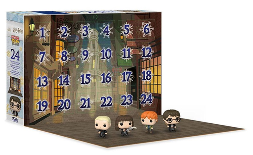 מארז 24 מיני בובות פופ: Harry Potter 24 Piece - מגוון דמויות מסרטי הארי פוטר