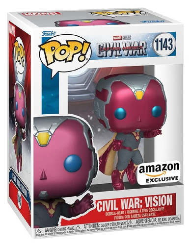 בובת פאנקו פופ סרטים: Marvel: Captain America: Civil War – Vision - ויזין 