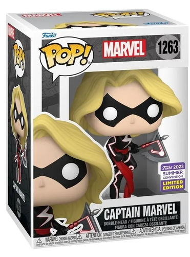 בובת פאנקו פופ מארוול: Captain Marvel with Axe SDCC 2023 - קפטין מארוול עם גרזן