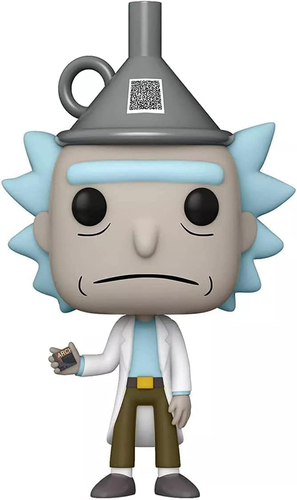 בובת פאנקו פופ אנימציה: Animation: Rick & Morty – Rick w/ Funnel Hat ריק ומורטי - ריק עם כובע משפך