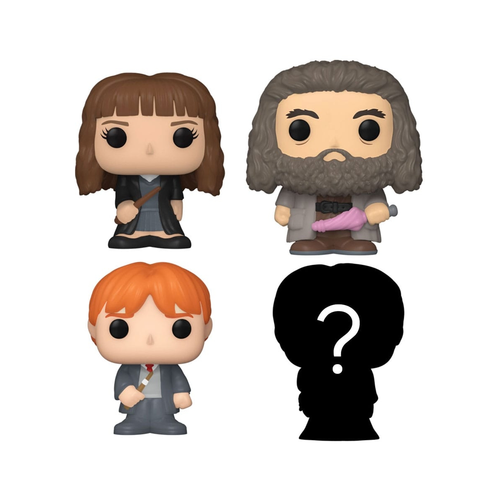 ביטי פופ! - מארז 3 דמויות + דמות בהפתעה Bitty Pop Harry Potter Hermione Granger - הרמיוני גרינג'ר
