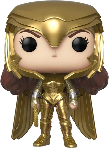 בובת פנקו פופ גיבורי על: Heros: Wonder Woman (Golden Armour) וונדר וומן שריון מוזהב