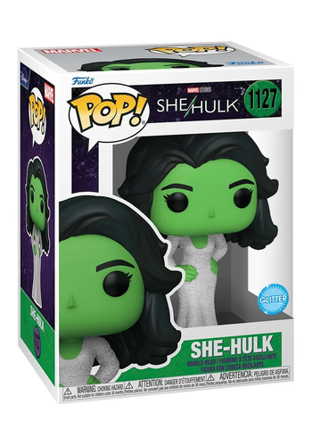 בובת פנקו פופ מארוול: Marvel - She-Hulk Glitter שי האלק שמלה נוצצת