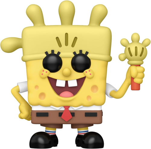 בובת פנקו פופ אנימציה: Animation: Glove World Spongebob בובספוג עם כפפת אור