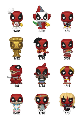 ביטי פופ! Bitty POP! Deadpool - מיני דמות דדפול בהפתעה
