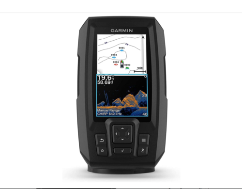 מגלה דגים גרמין עם  GPS דגם חדש 2026 Garmin Striker Vivid 4cv