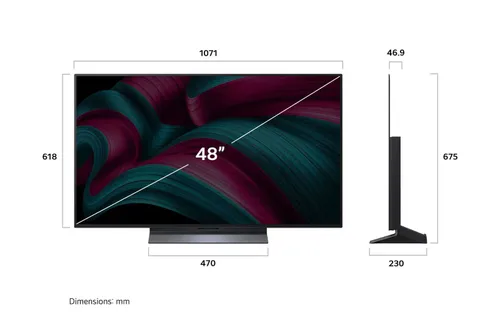 טלוויזיה חכמה LG 48