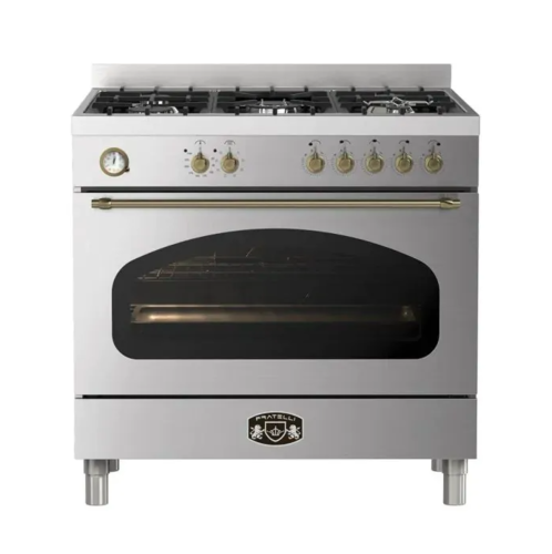 תנור משולב כיריים 5 להבות גז 90 ס