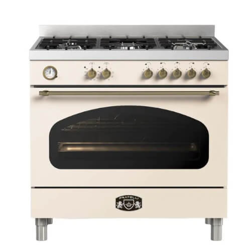 תנור משולב כיריים 5 להבות גז 90 ס