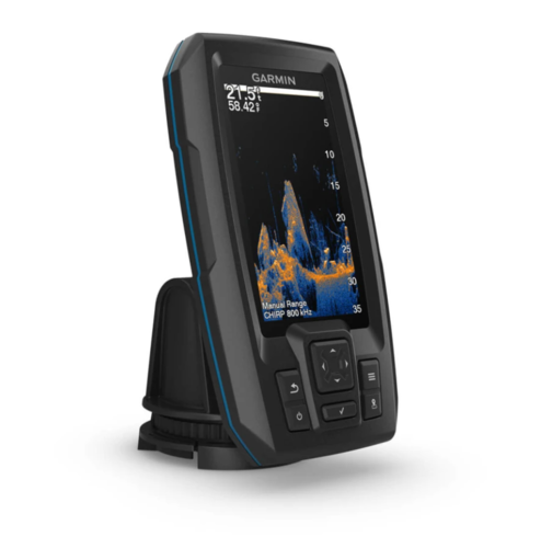 מגלה דגים גרמין עם GPS דגם חדש 2026 Garmin Striker Vivid 4cv