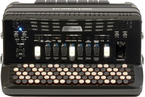 זוית נוספת Roland V-Accordion Bayan FR-4Xb Black