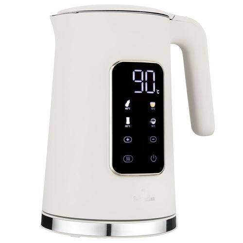 קומקום דיגיטלי 1.7 ליטר קרם Berlinger Haus BH9738