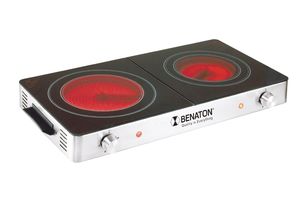פלטה קרמית כפולה BENATON BT-5052