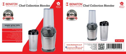 BT-1055 בלנדר שייקר מקצועי +Smart Blend Pro