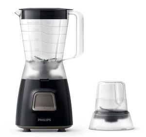 בלנדר דגם HR2056  + מטחנת תבלינים מבית PHILIPS שחור