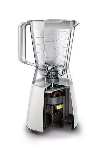 בלנדר דגם HR2056  + מטחנת תבלינים מבית PHILIPS לבן