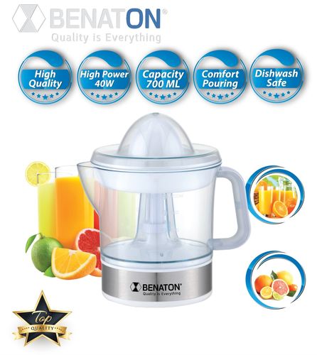 מסחטת מיץ חשמלית דגם Luxury  שקופה  BT-622A BENATON