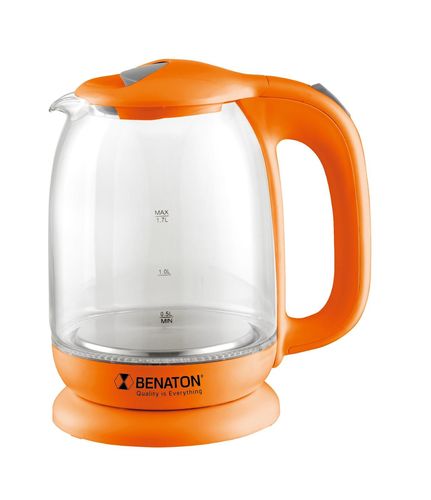 קומקום זכוכית 1.7 ליטר עוצמתי  מבית BT-8025 BENATON