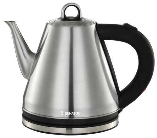 קומקום מעוצב עשוי נירוסטה 1.2 ליטר מבית BENATON BT-8030