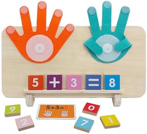 חוש לחשבון - חשבון דרך האצבעות