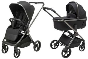 עגלת תינוק סיילו פרו Cielo Pro 2025 עם קיפול דו-צדדי יוקרה, נוחות, וחדשנות - שחור