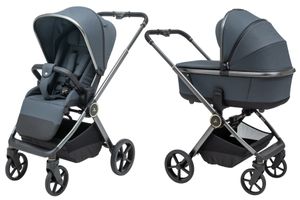 עגלת תינוק סיילו פרו Cielo Pro 2025 עם קיפול דו-צדדי יוקרה, נוחות, וחדשנות - גרפיט