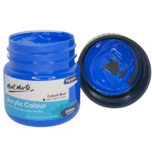 צבע אקרילי איכותי 100 מל 018 Mont Marte -Cobalt Blue