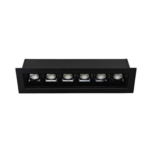  שקוע תקרה שחור GRADO 6 10W 36° אור חם 