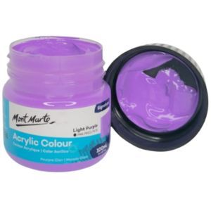 צבע אקריליק איכותי 100 מל 051 Mont Marte -Light Purple