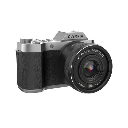 מצלמה דיגיטלית Olympia ES-W6 זום x10, וידאו UHD 4K ותפריטים בעברית