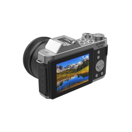 מצלמה דיגיטלית Olympia ES-W6 זום x10, וידאו UHD 4K ותפריטים בעברית