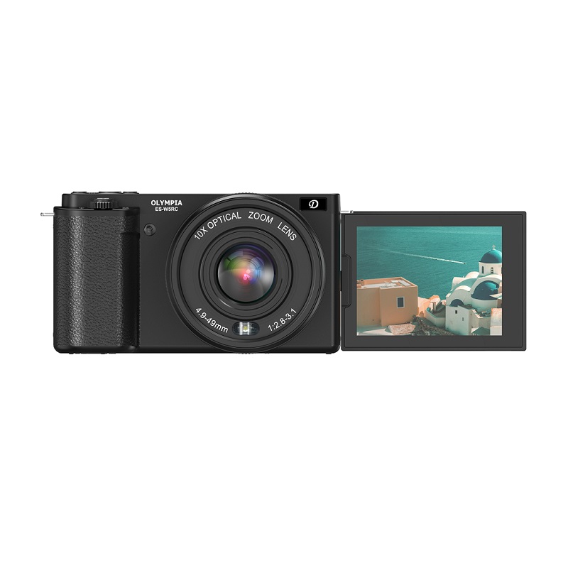 מצלמה דיגיטלית ES-W5RC זום x10, וידאו UHD 4K ותפריטים בעברית