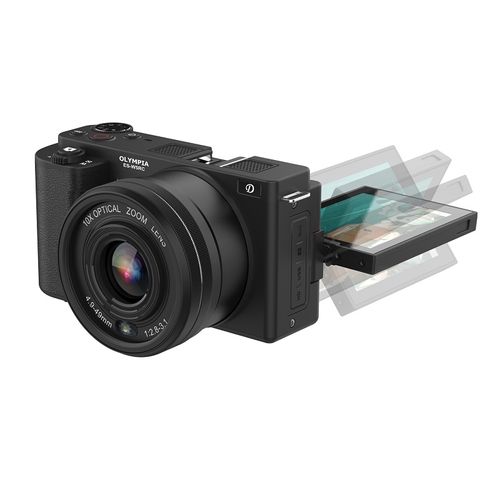 מצלמה דיגיטלית ES-W5RC זום x10, וידאו UHD 4K ותפריטים בעברית