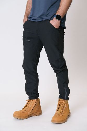 Angler Strech pants | דגמח סטרץ' לטיולים וליום יום (שחור)