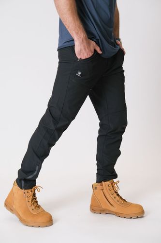 Angler Strech pants | דגמח סטרץ' לטיולים וליום יום (שחור)