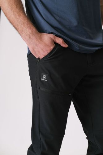 Angler Strech pants | דגמח סטרץ' לטיולים וליום יום (שחור)