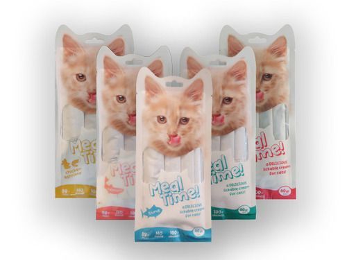 Meal Time – For Adult Cat: Salmon & Seaweed | חטיף שלוקים לחתול בוגר בטעם סלמון