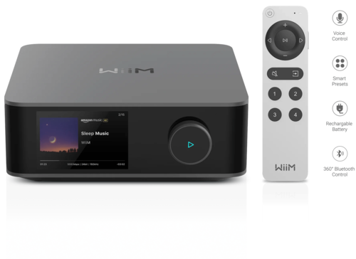 מגבר סטריאו  WIIM AMP ULTRA - SPACE GRAY