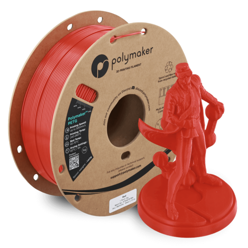 פילמנט PETG אדום 1 ק